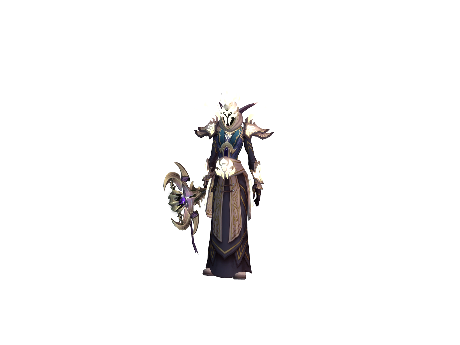 Hyuga 3D character render