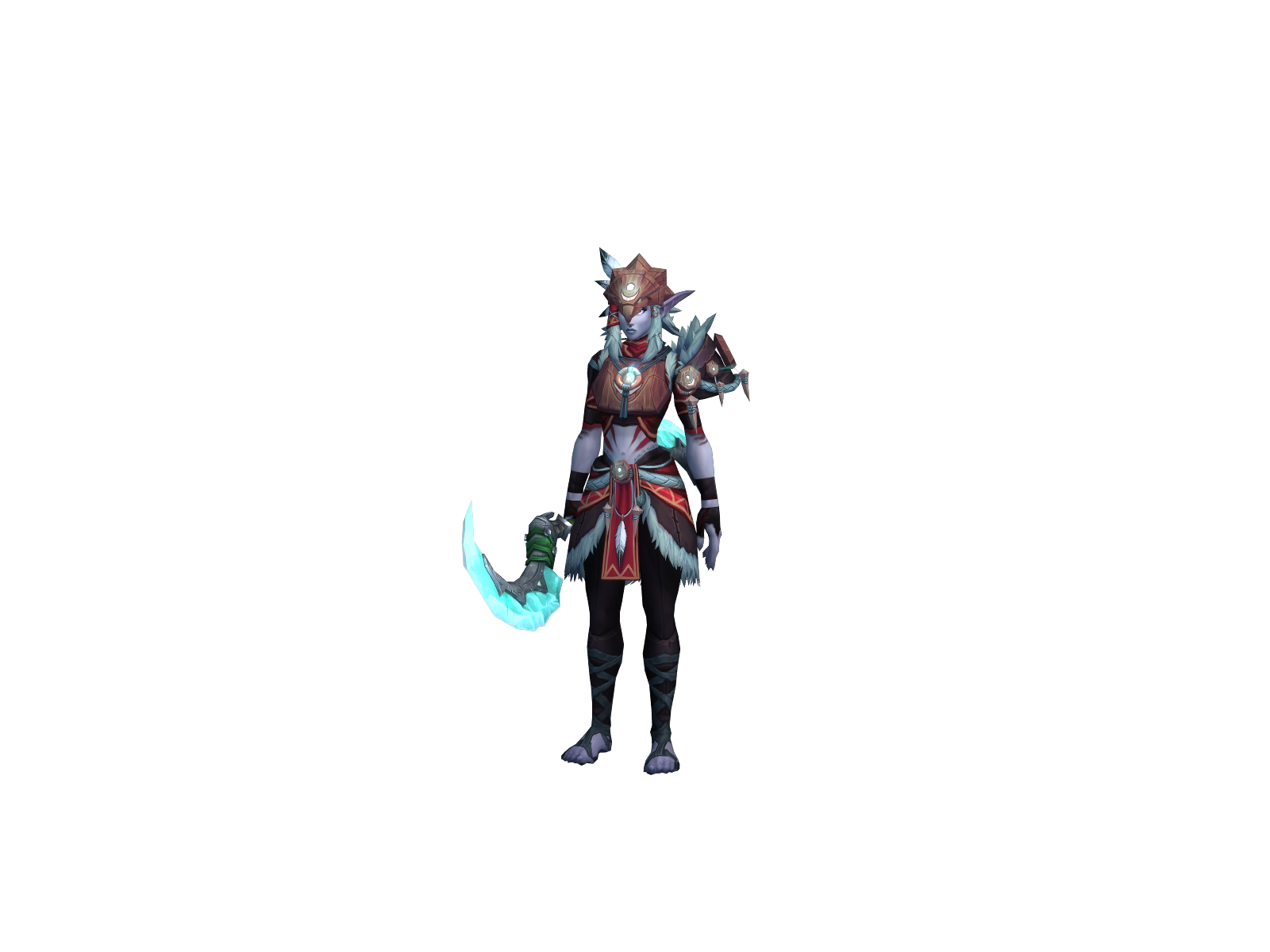 Kaeshy 3D character render