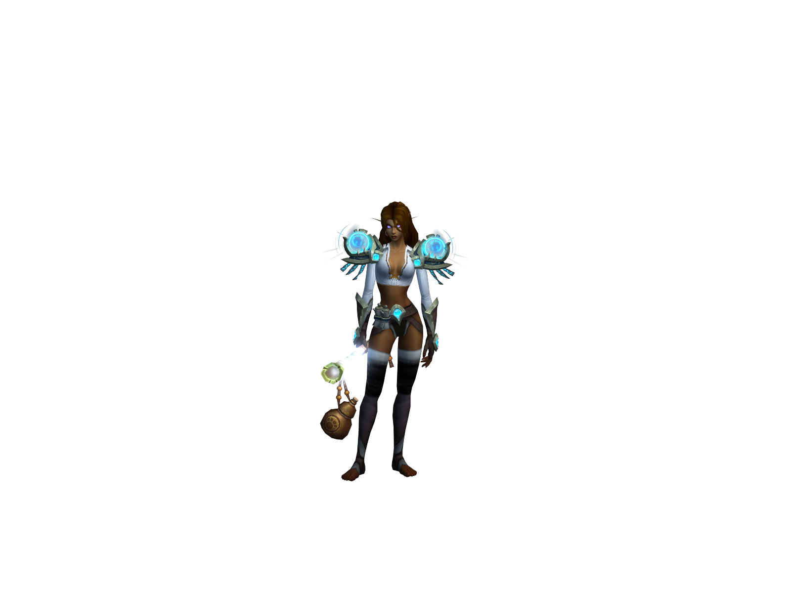 Pandôr 3D character render