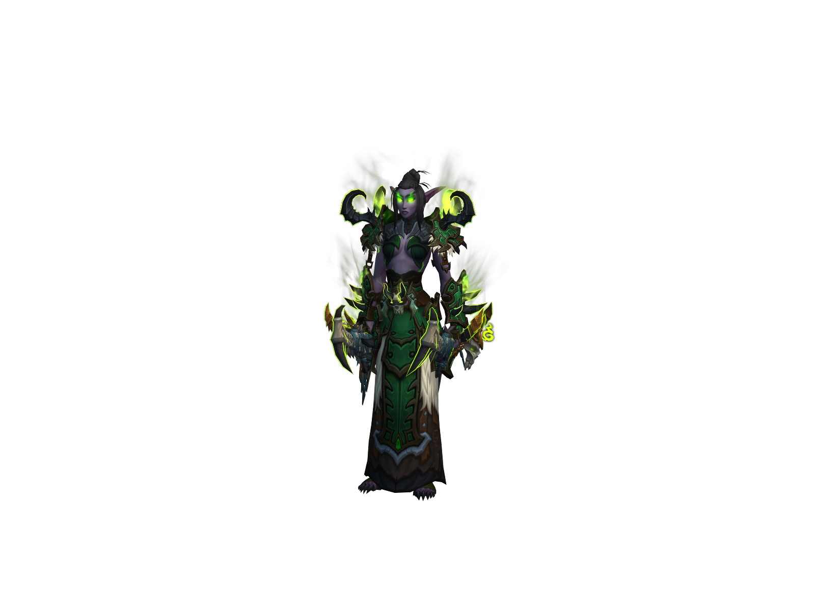 Yurai 3D character render