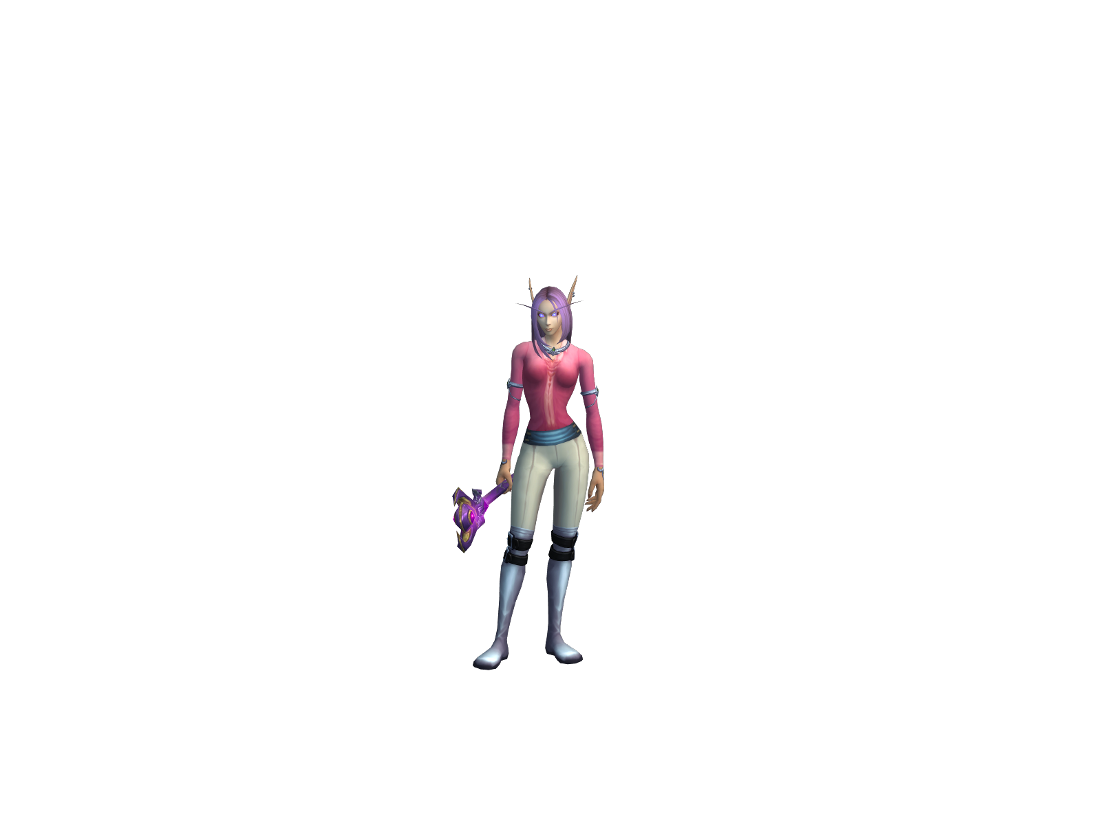 Hagel 3D character render