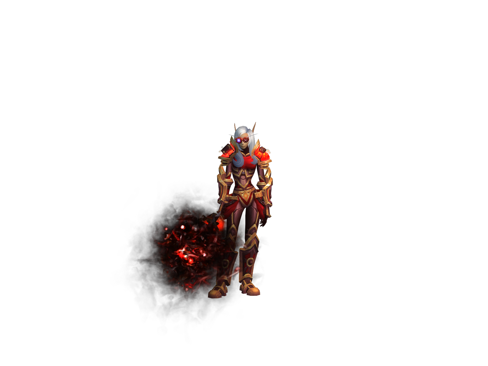 Retnecroo 3D character render
