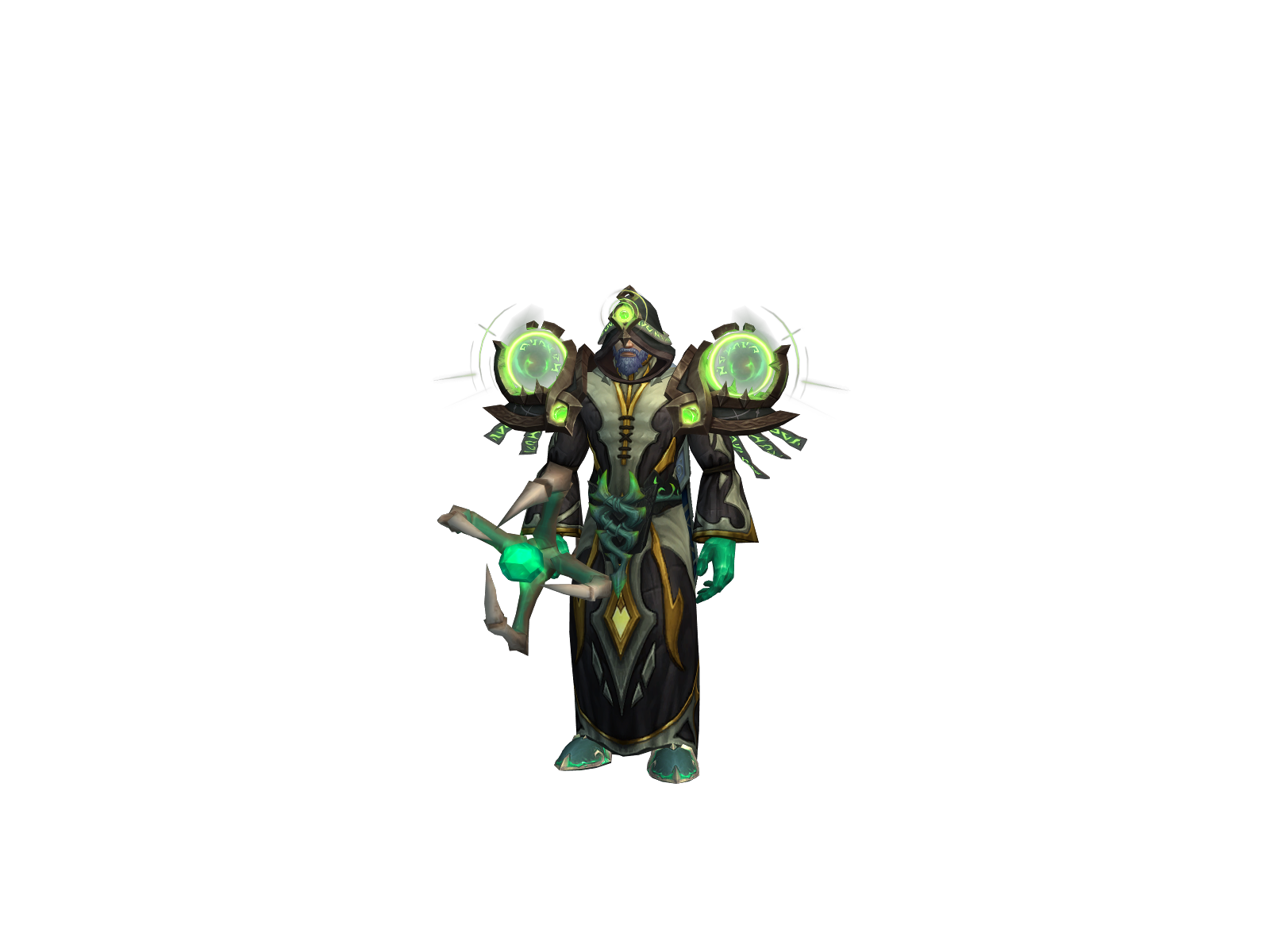 Necc 3D character render
