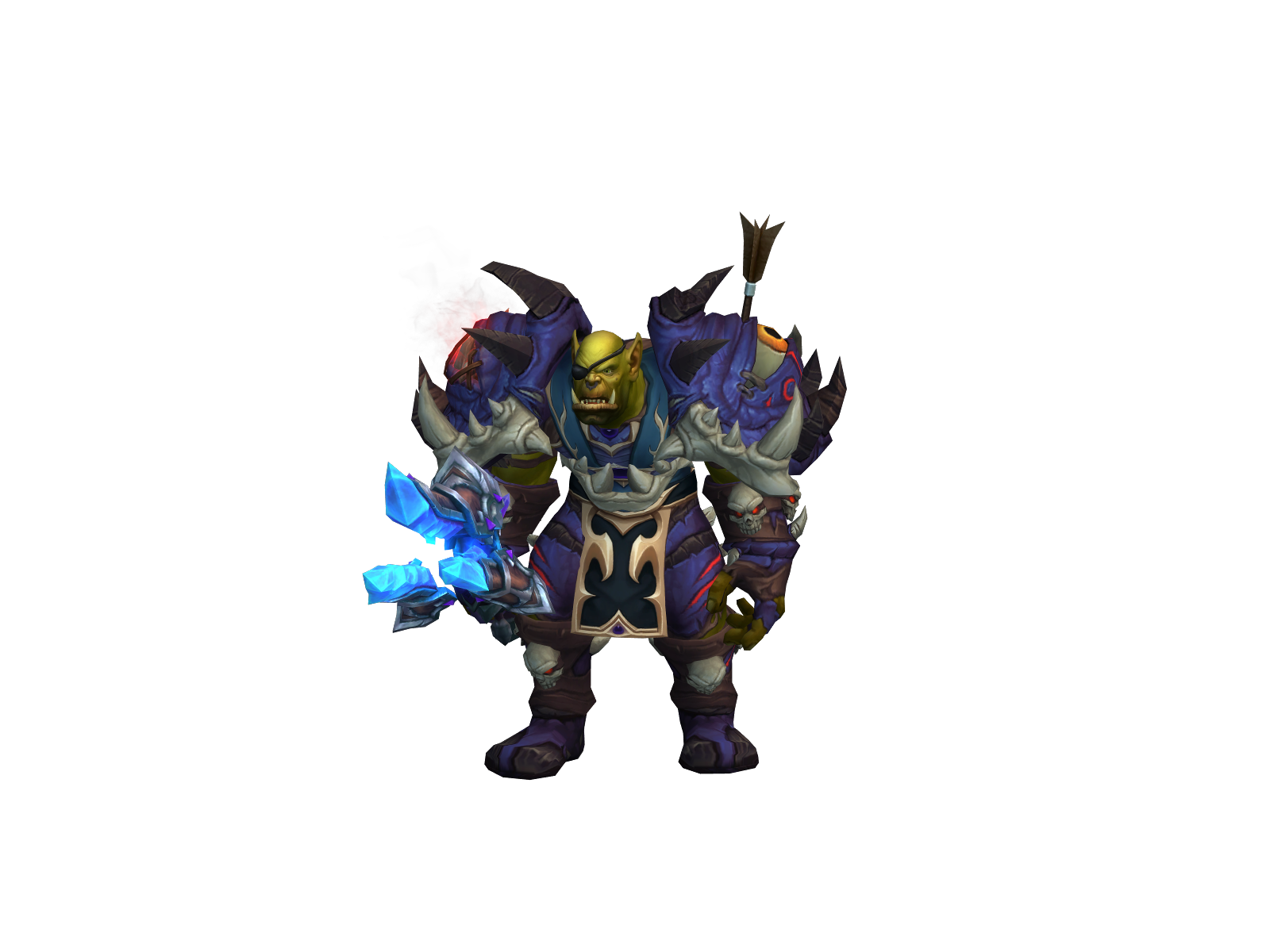 Karza 3D character render