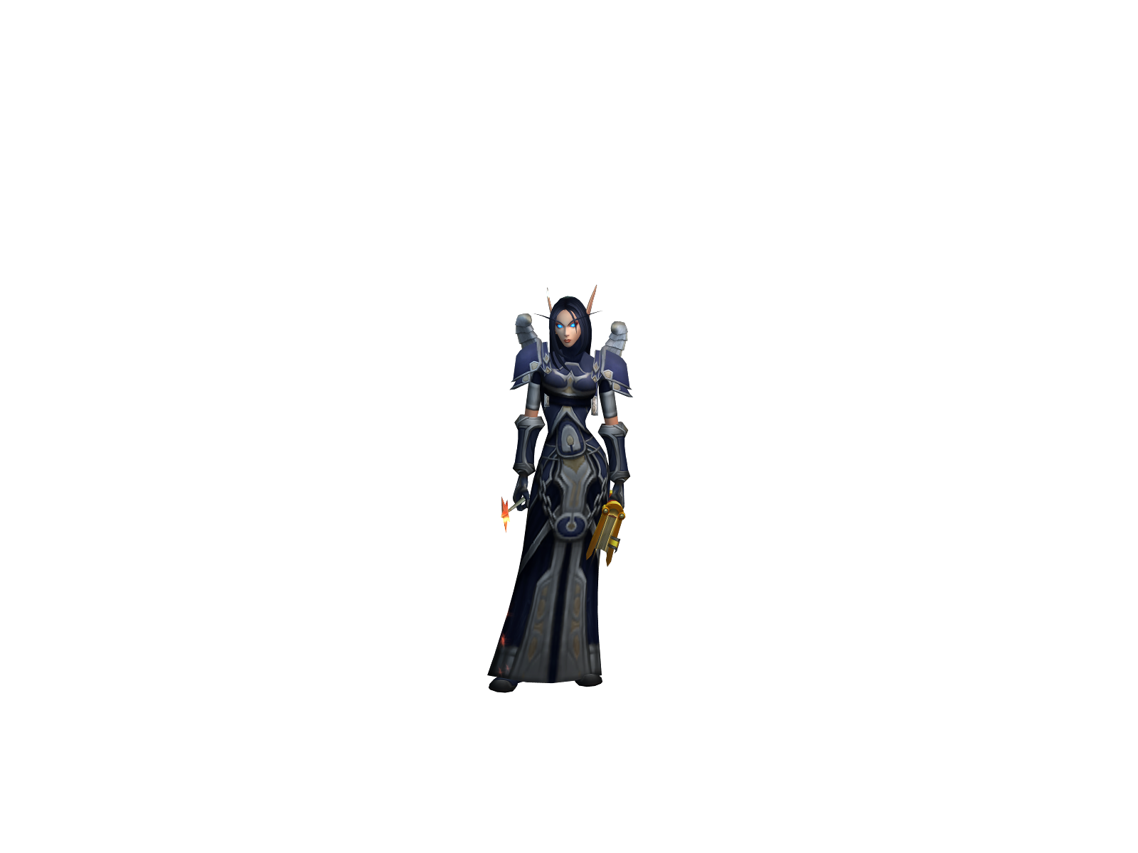 Kaasha 3D character render
