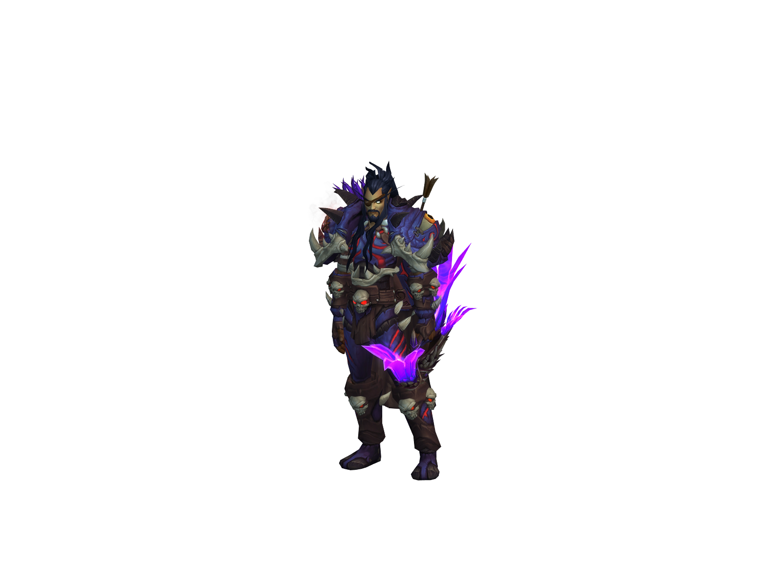 Kakuzu 3D character render