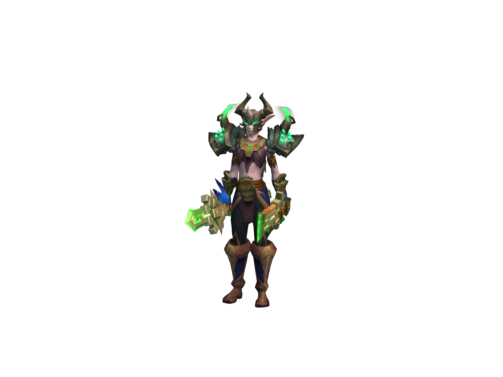 Nêri 3D character render