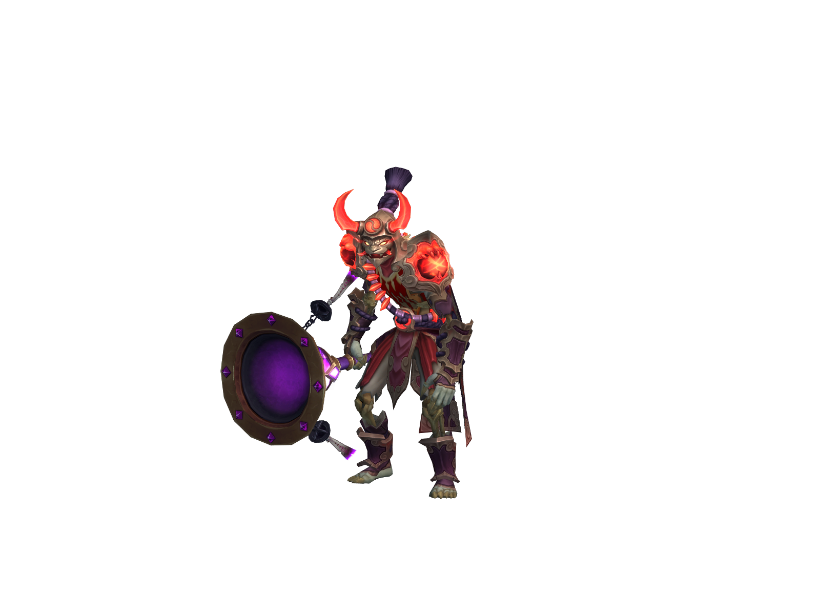 Vrýcs 3D character render