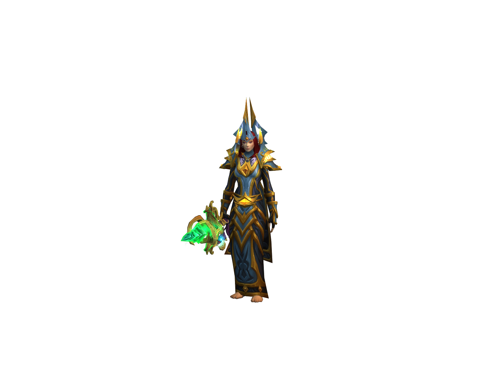 Blinky 3D character render