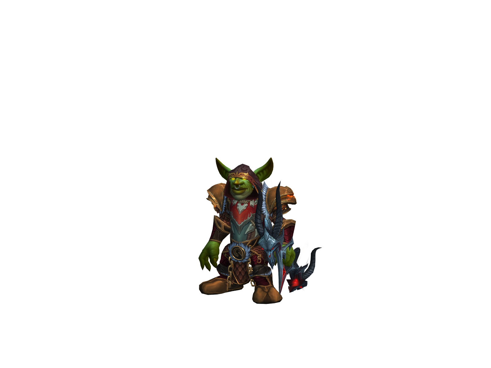 Dobí 3D character render