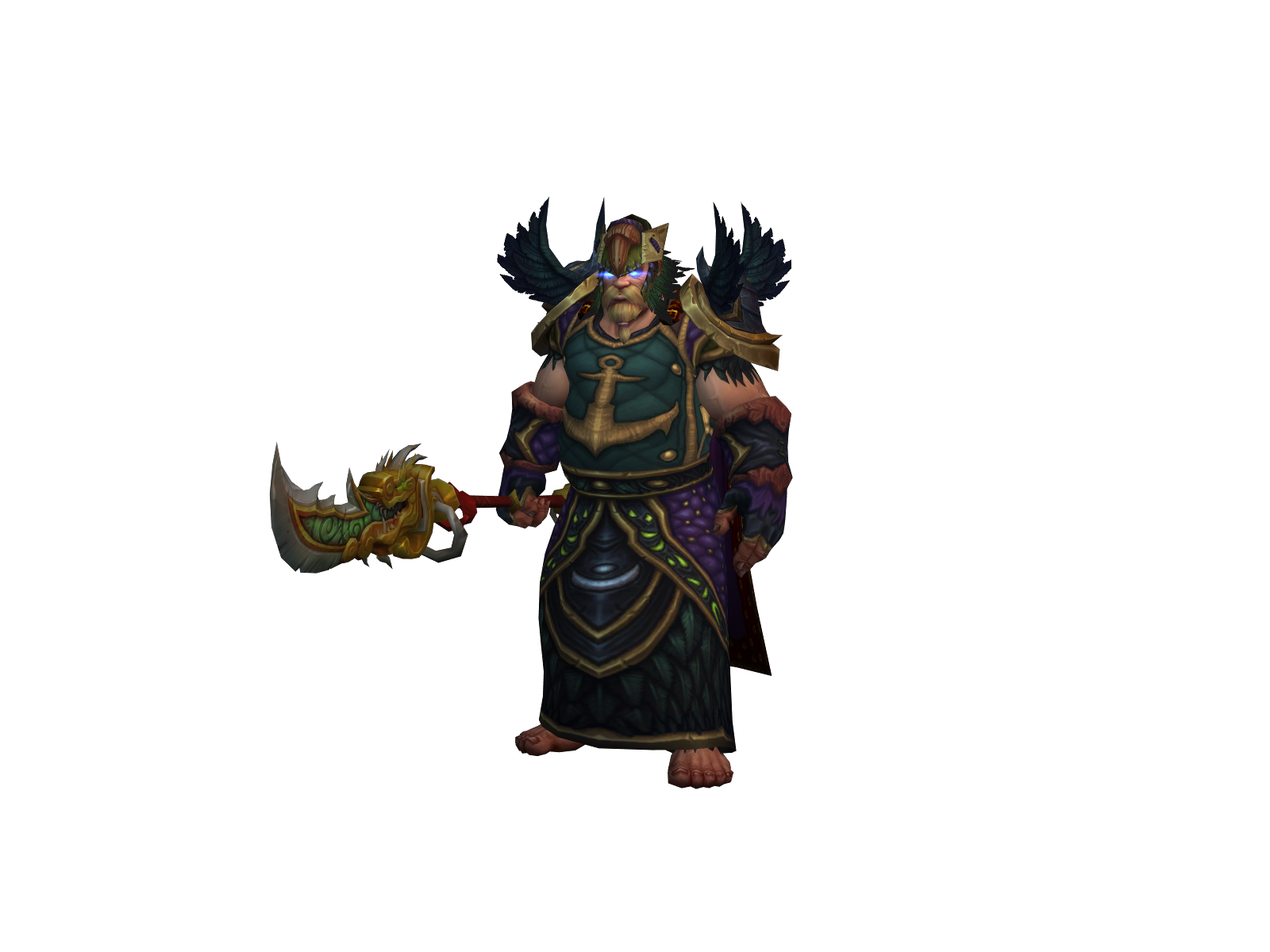 Barebas WoW character banner