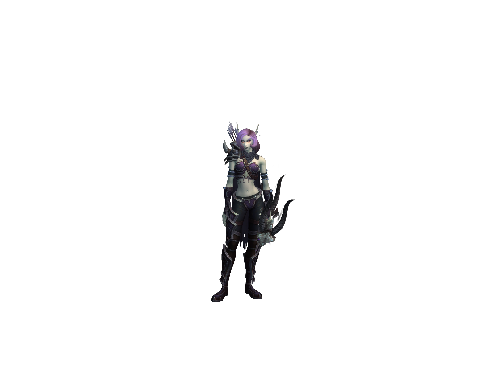 Silvyina 3D character render