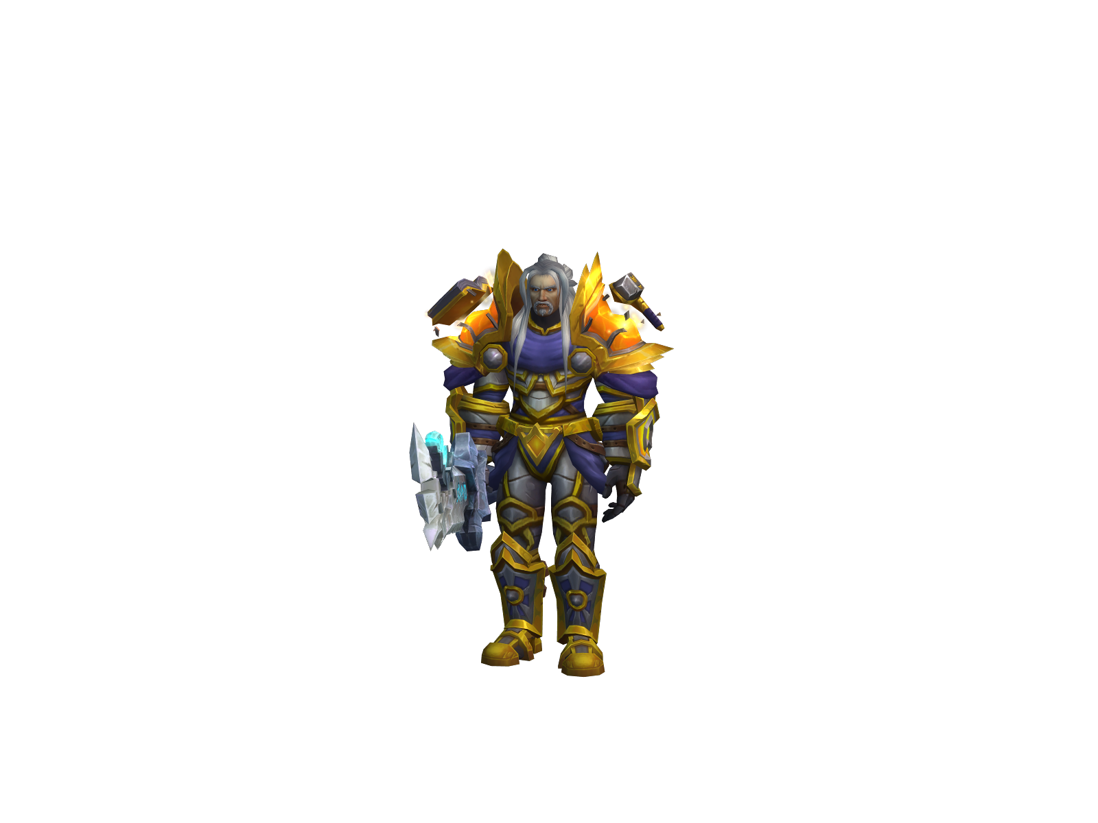 Arâgòn 3D character render