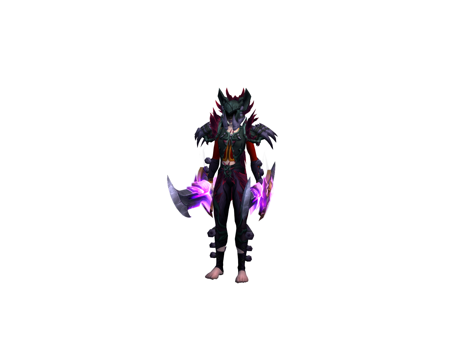Nestaria 3D character render