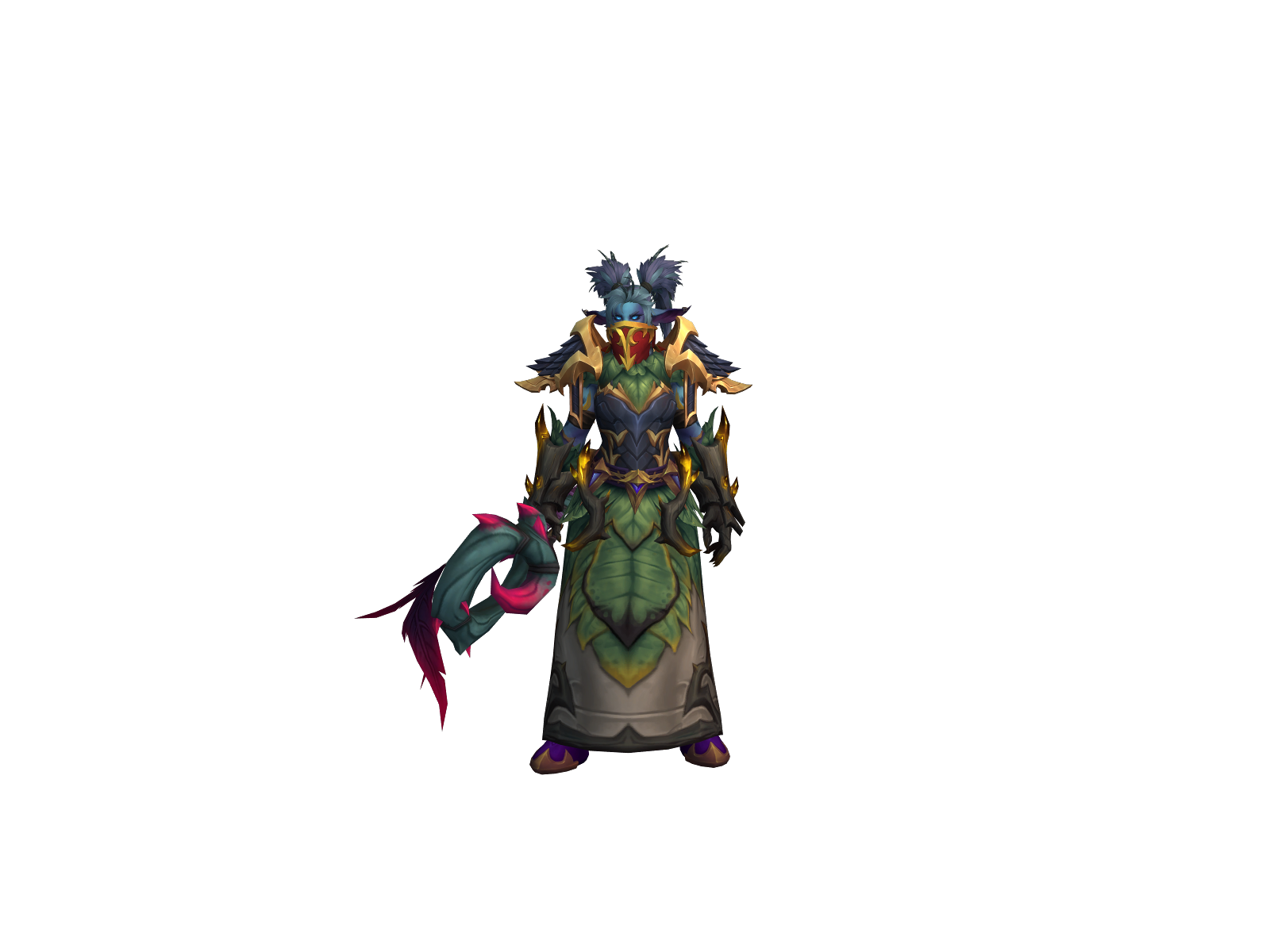 Tyf 3D character render