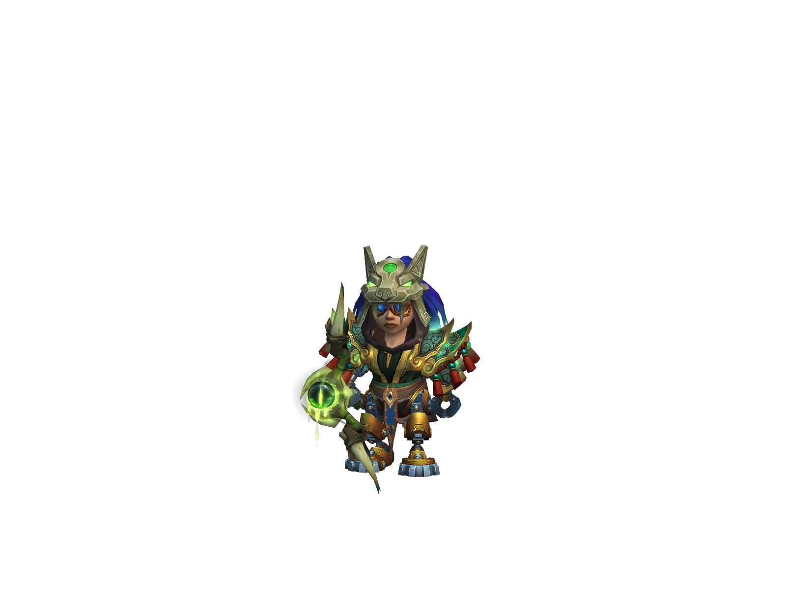 Namimon 3D character render