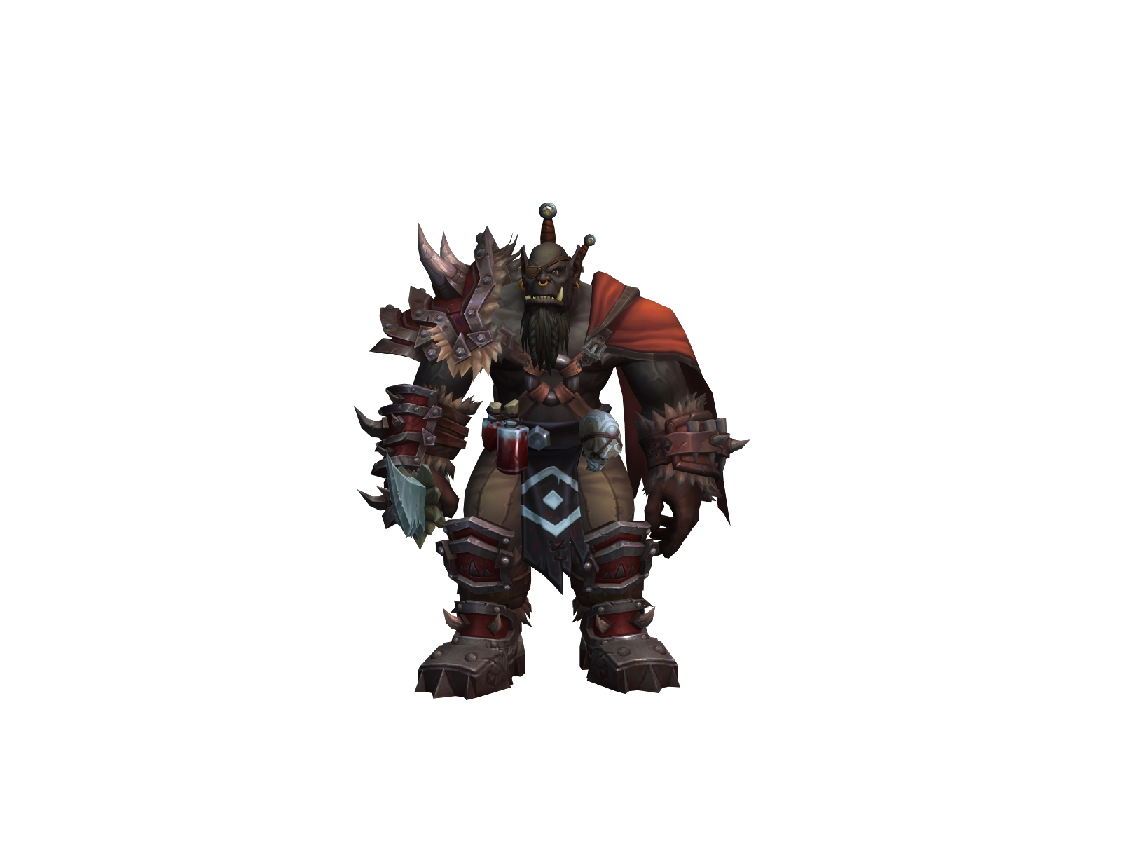 Wolfheart 3D character render