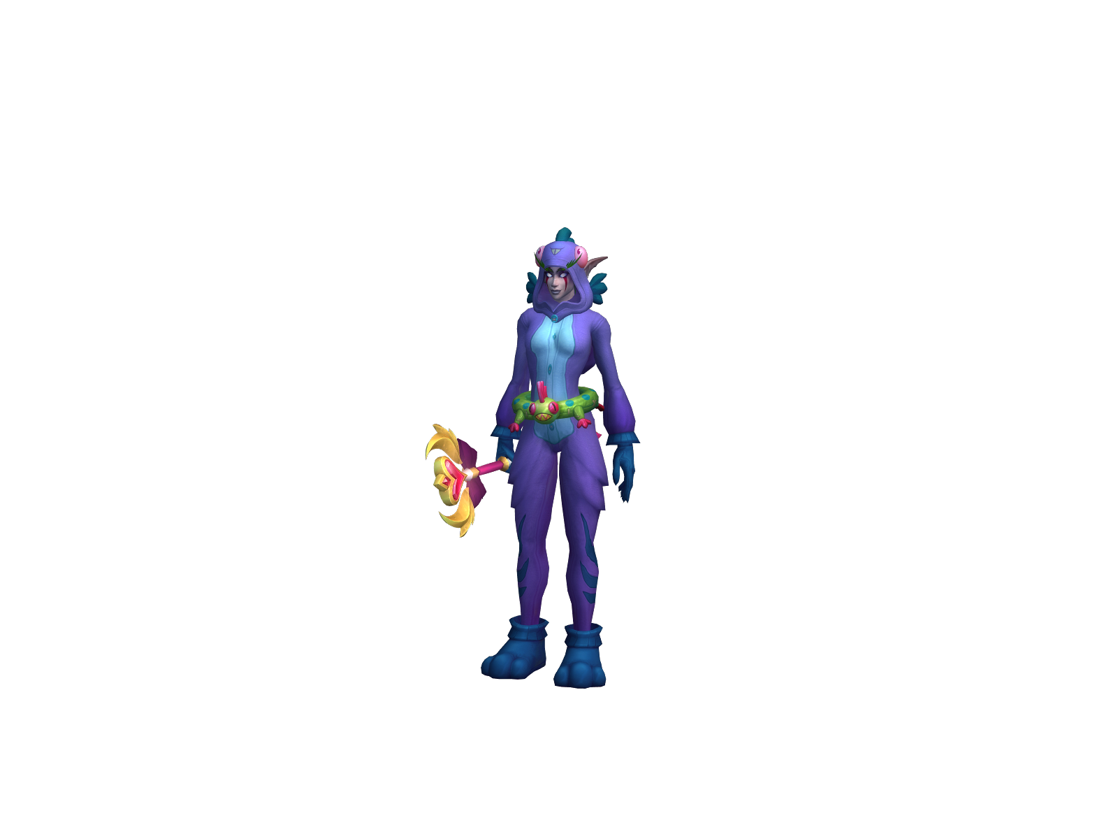 Ajtyrykhaj 3D character render