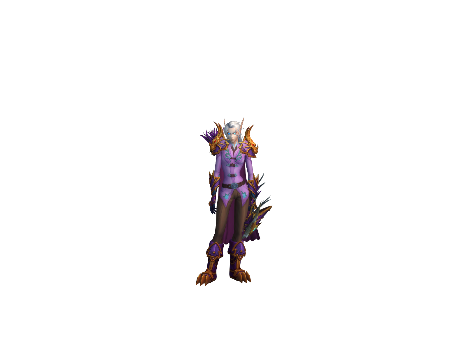 Nightmantle 3D character render