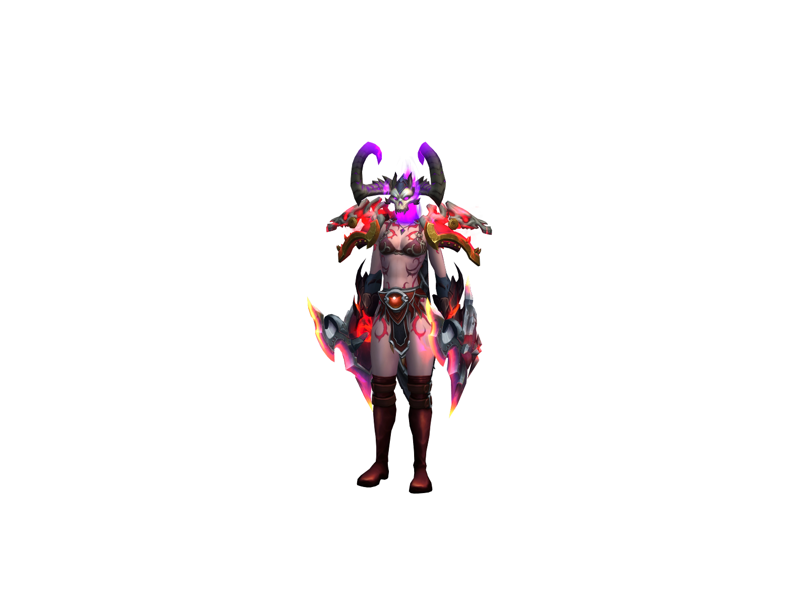 Wîldh 3D character render