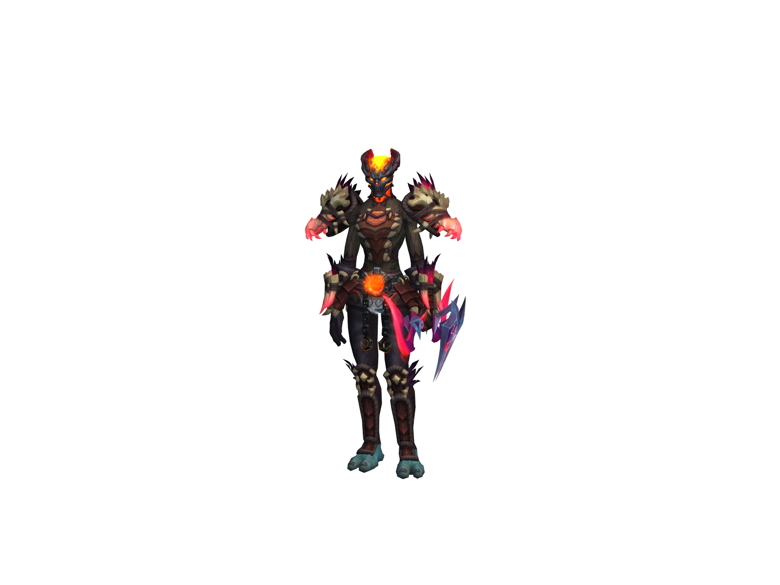 Rajahuu 3D character render