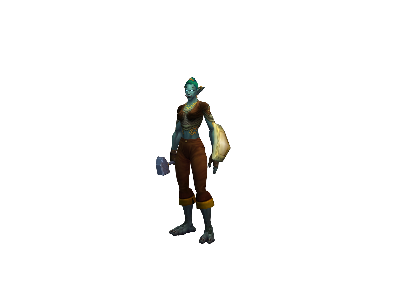 Poji 3D character render