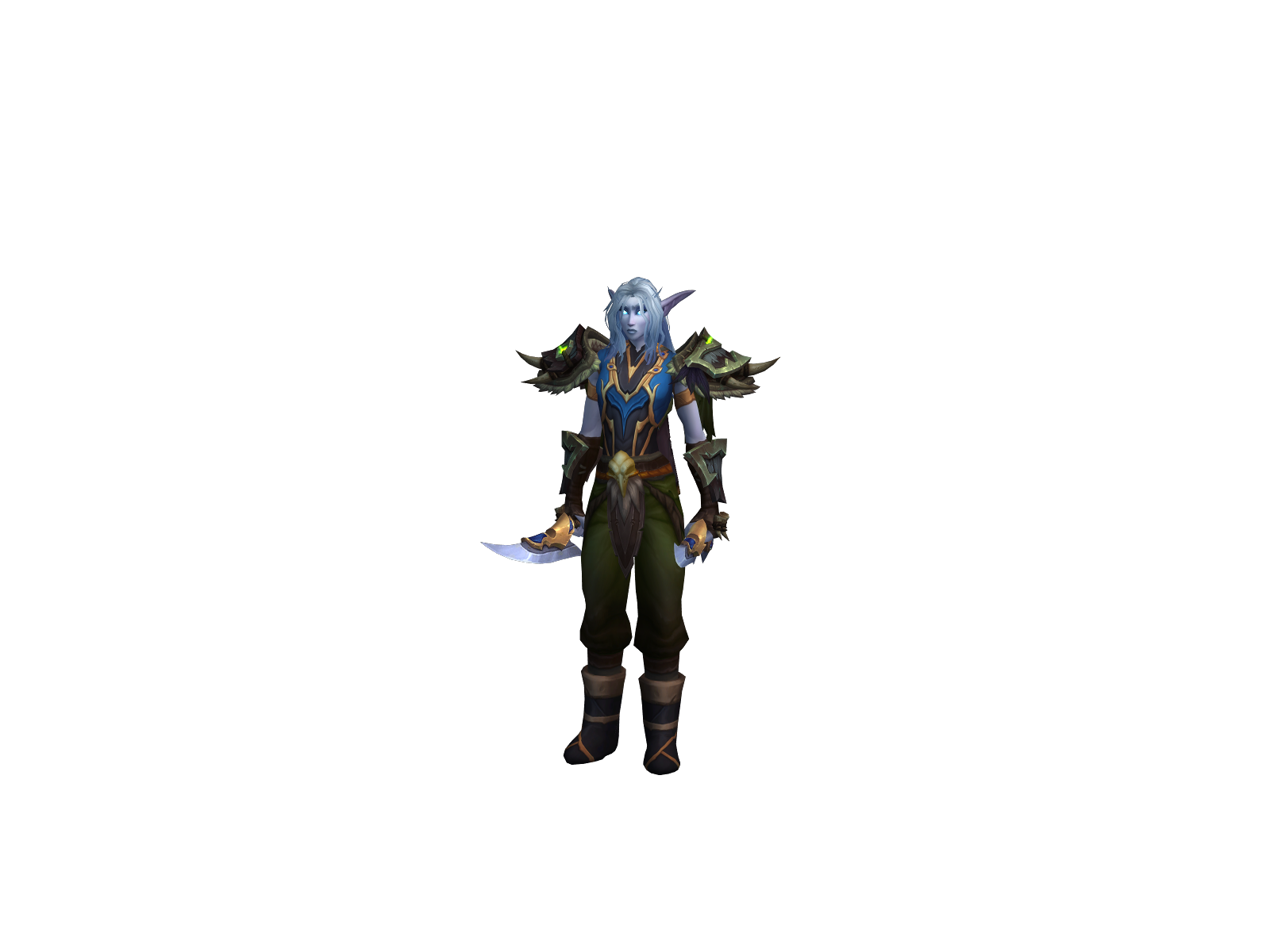 Éphémère 3D character render