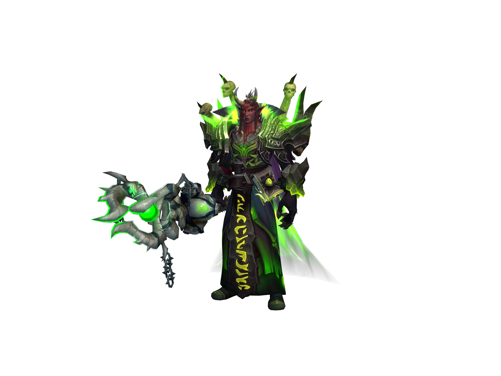 Ashényr 3D character render