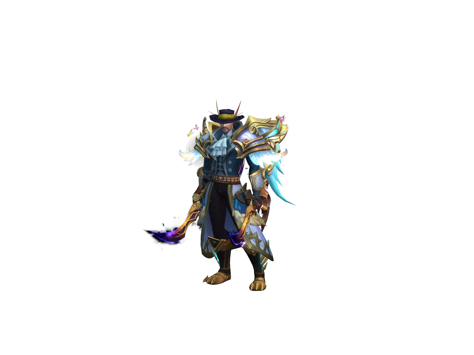 Demgin 3D character render