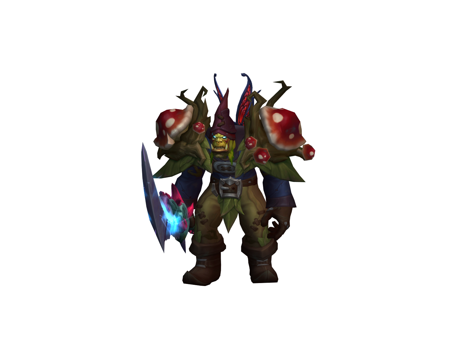 Bagamul 3D character render