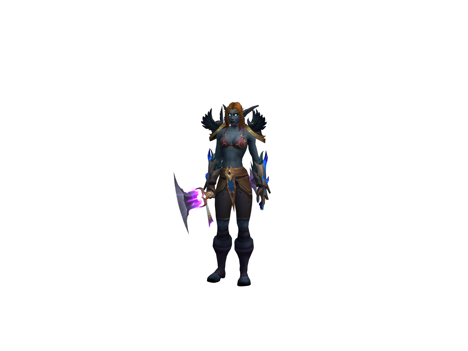 Rusgr 3D character render
