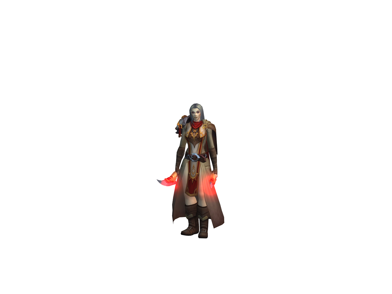 Naaua 3D character render