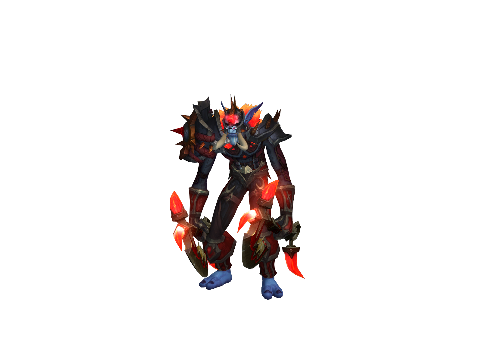 Rampagem 3D character render