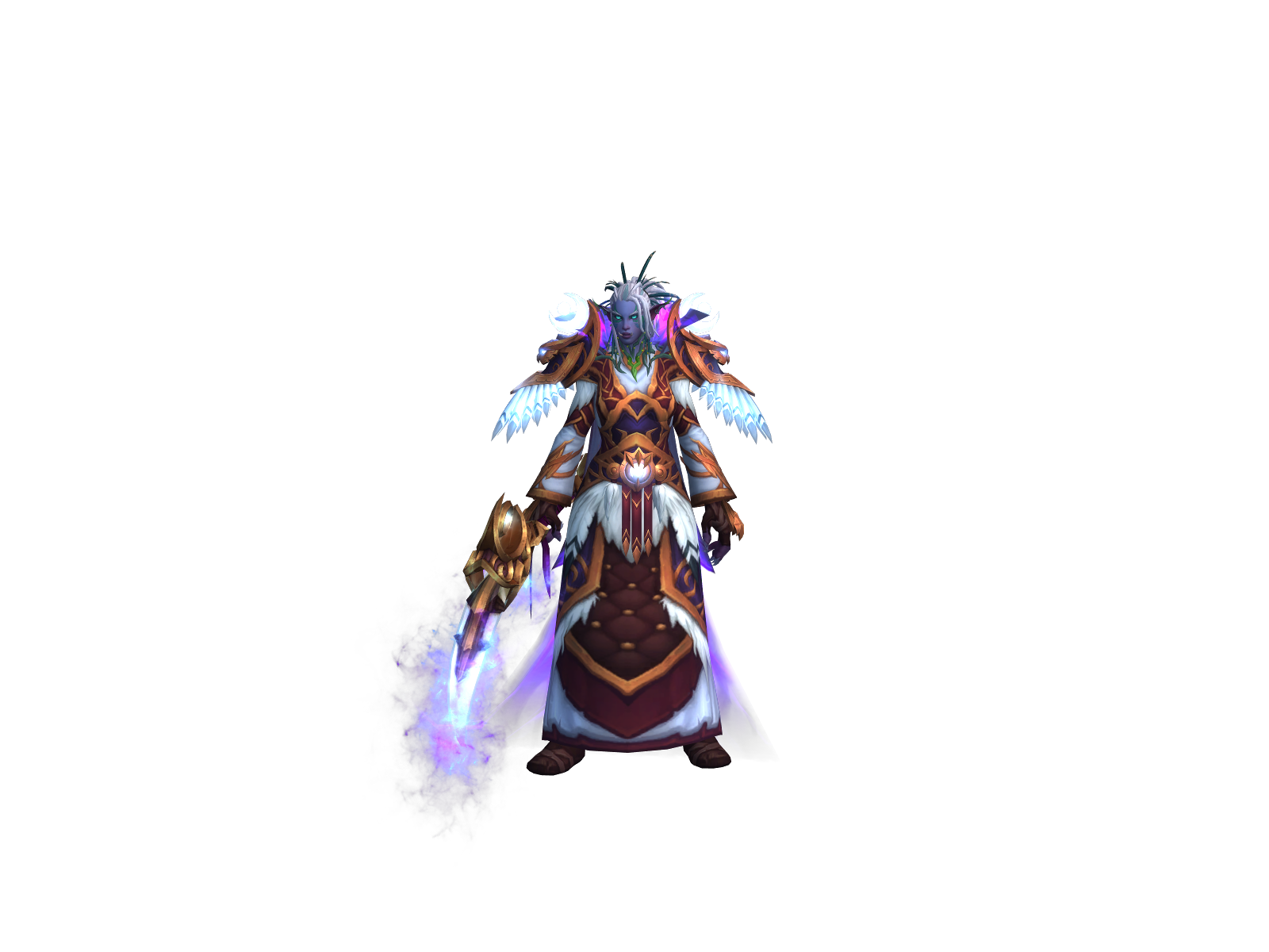 Sélunara 3D character render