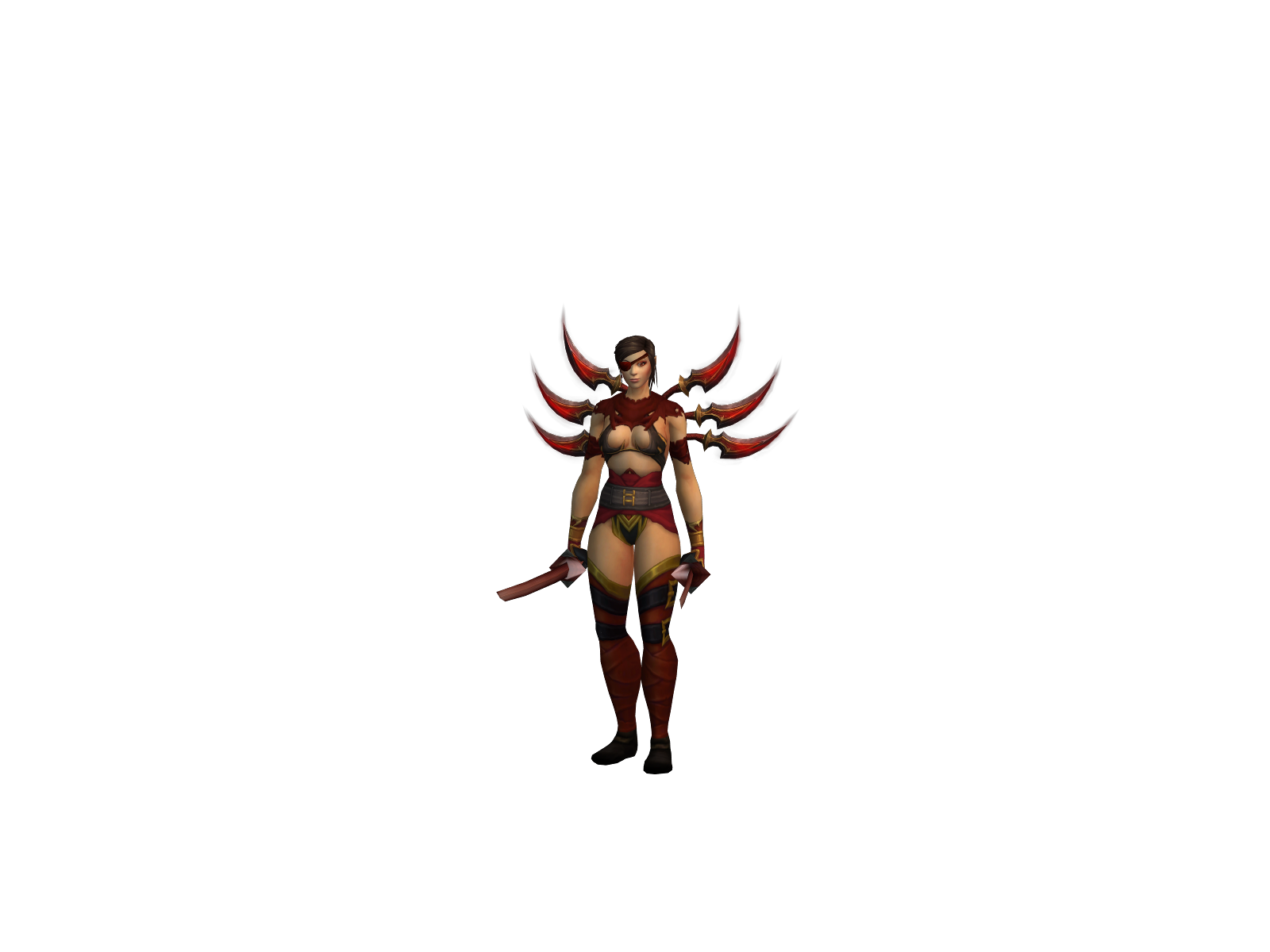 Fioram 3D character render