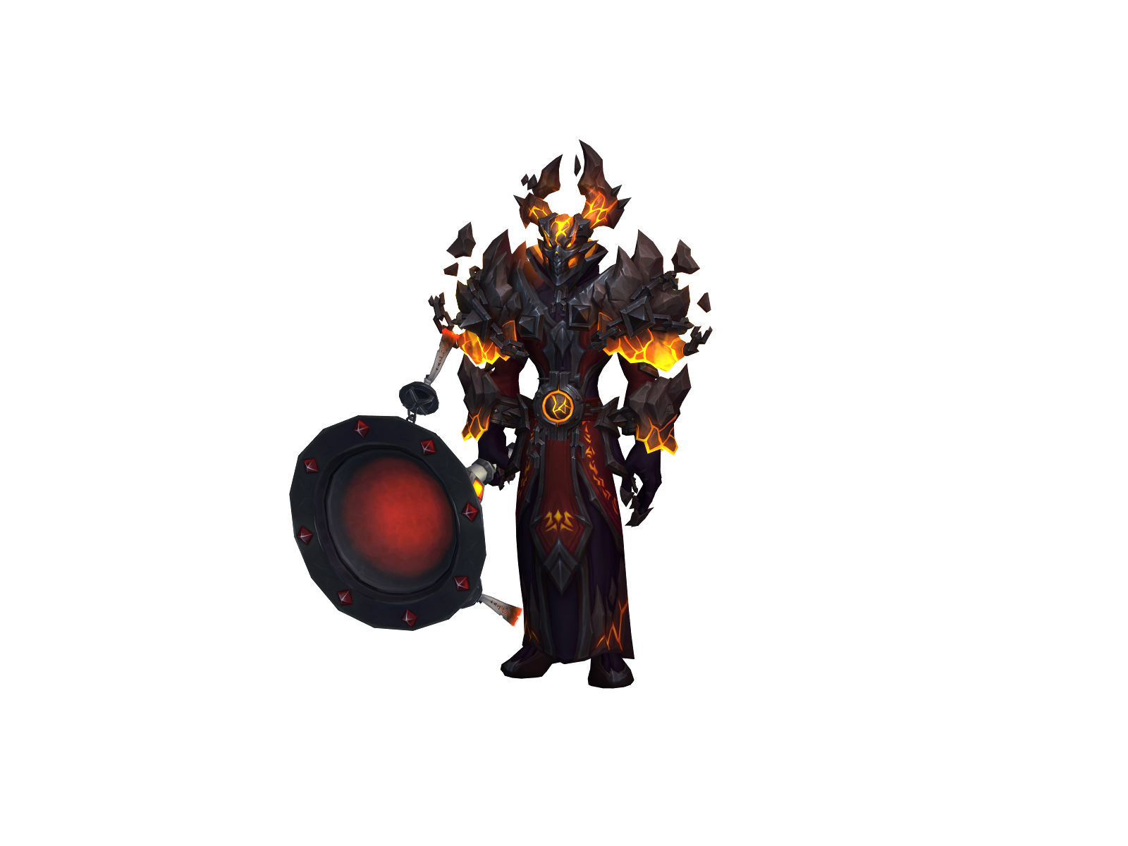 Donklock 3D character render