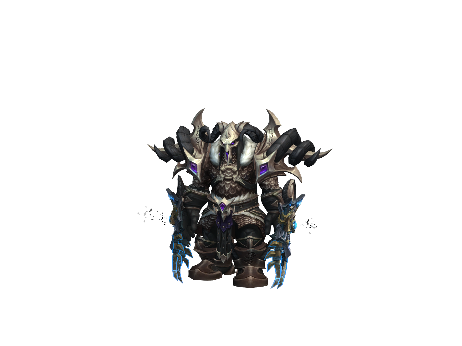 Changed 3D character render