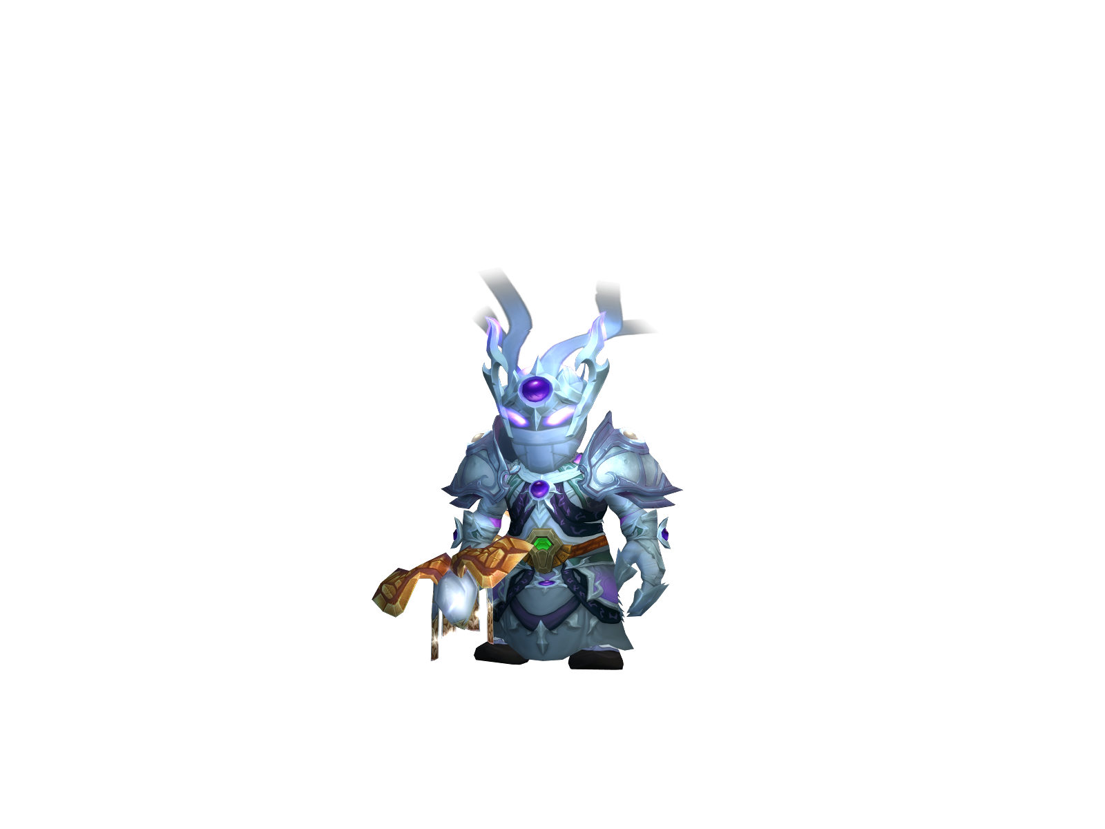 Serafiny 3D character render