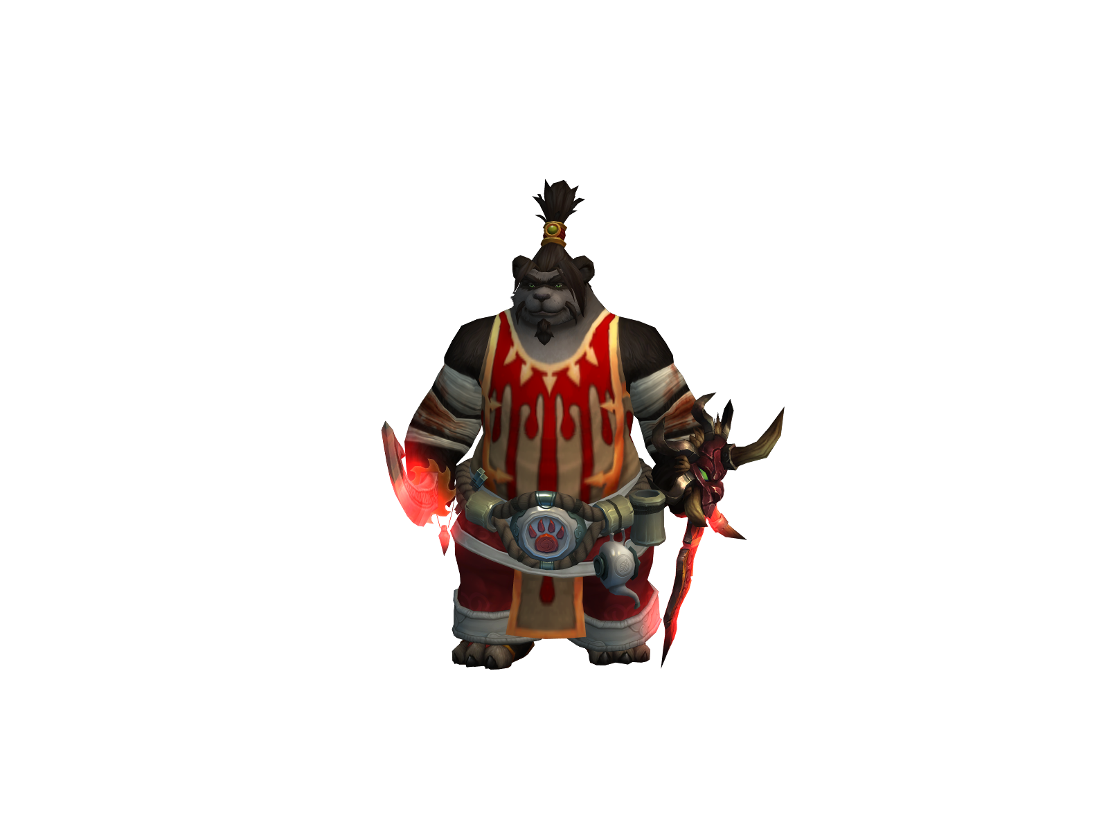 Dragonwarrpo 3D character render