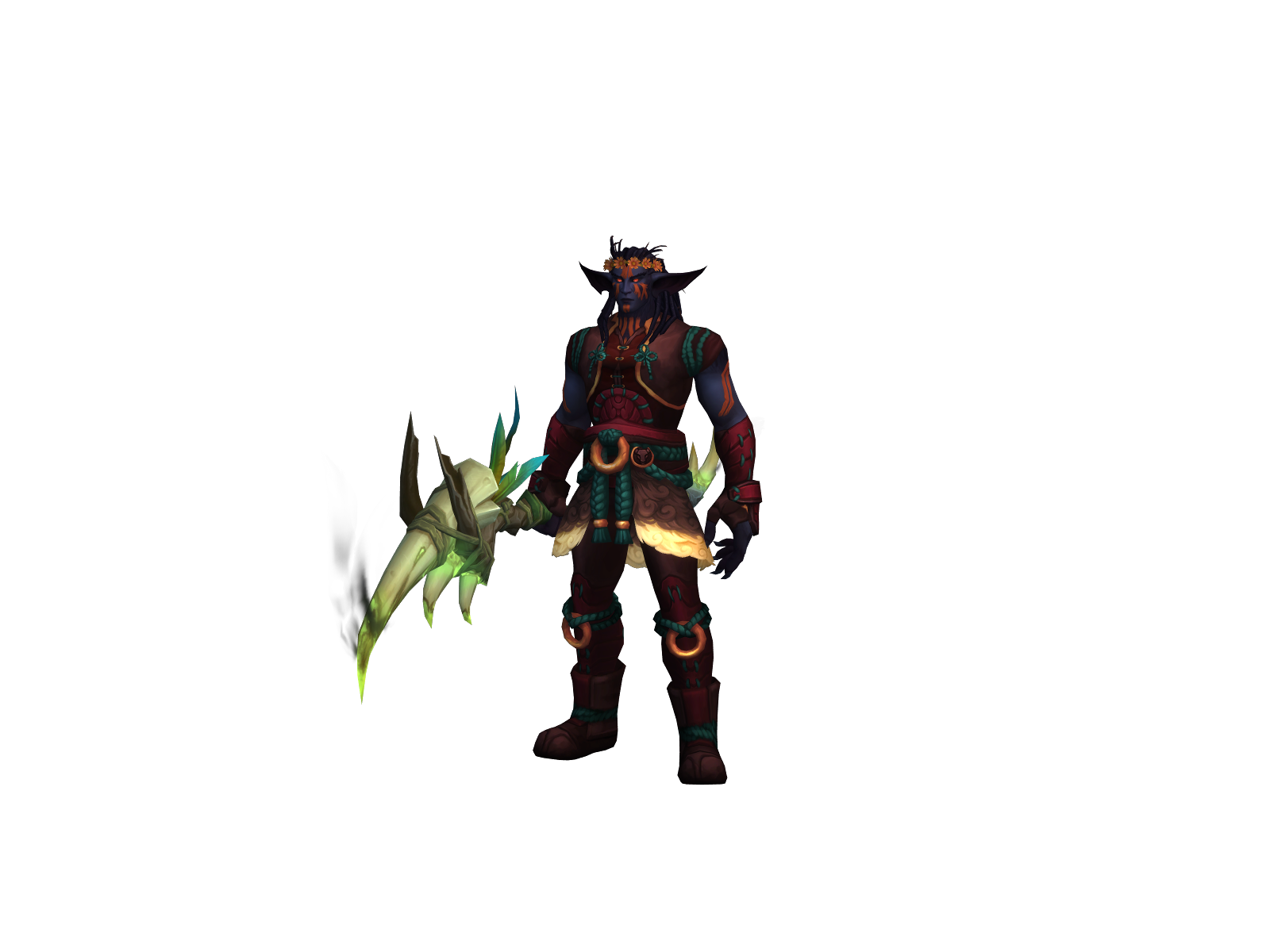 Nettuengo 3D character render
