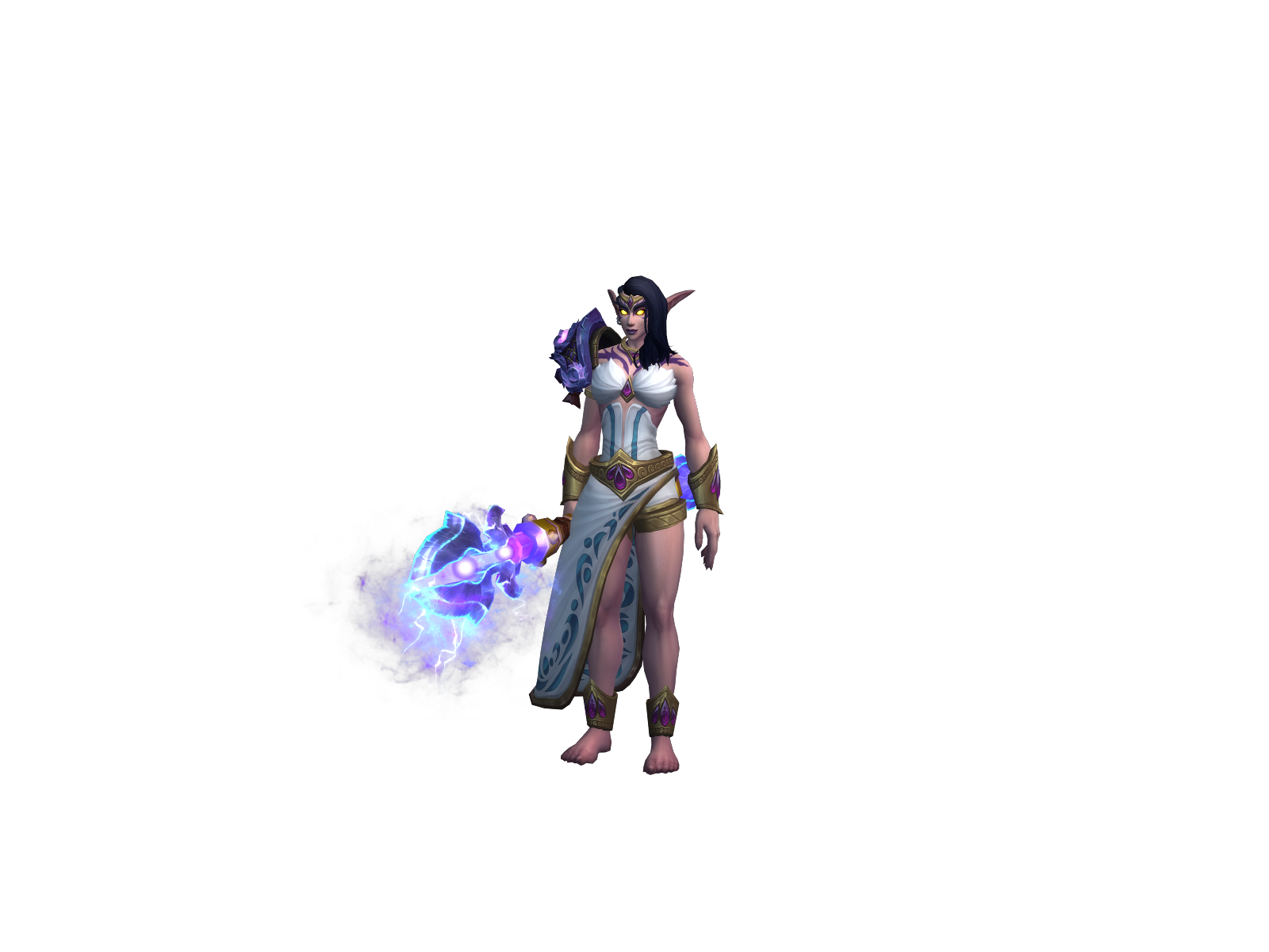 Ídril 3D character render