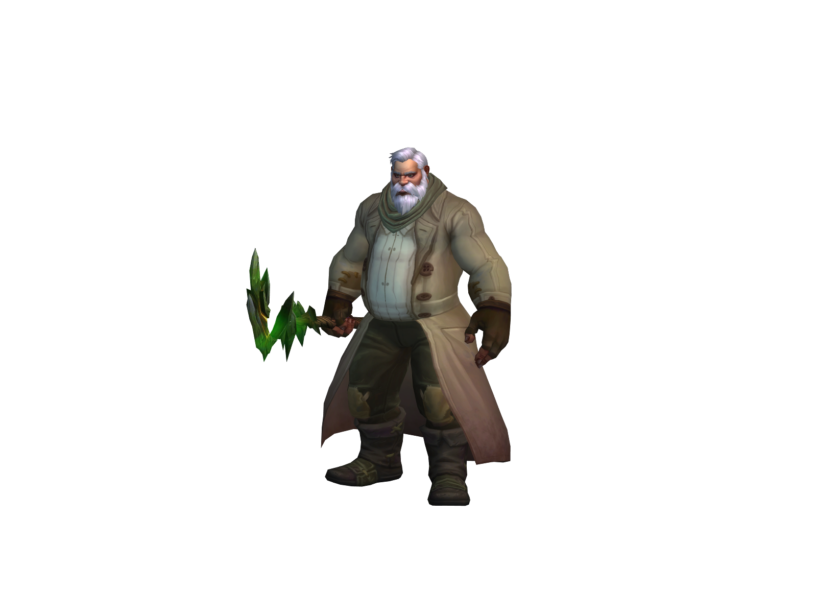 Zzdruid 3D character render