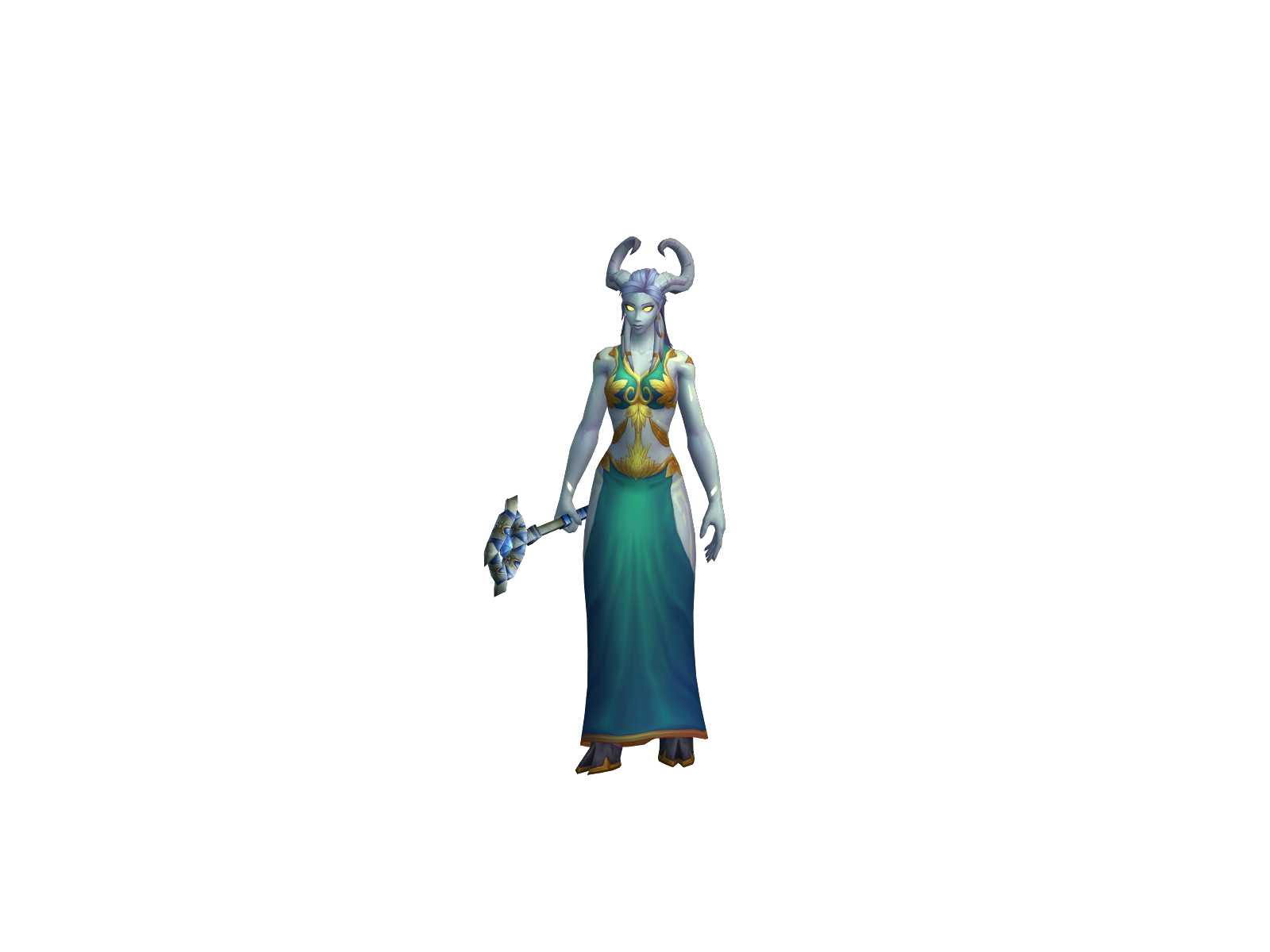 Tirs 3D character render