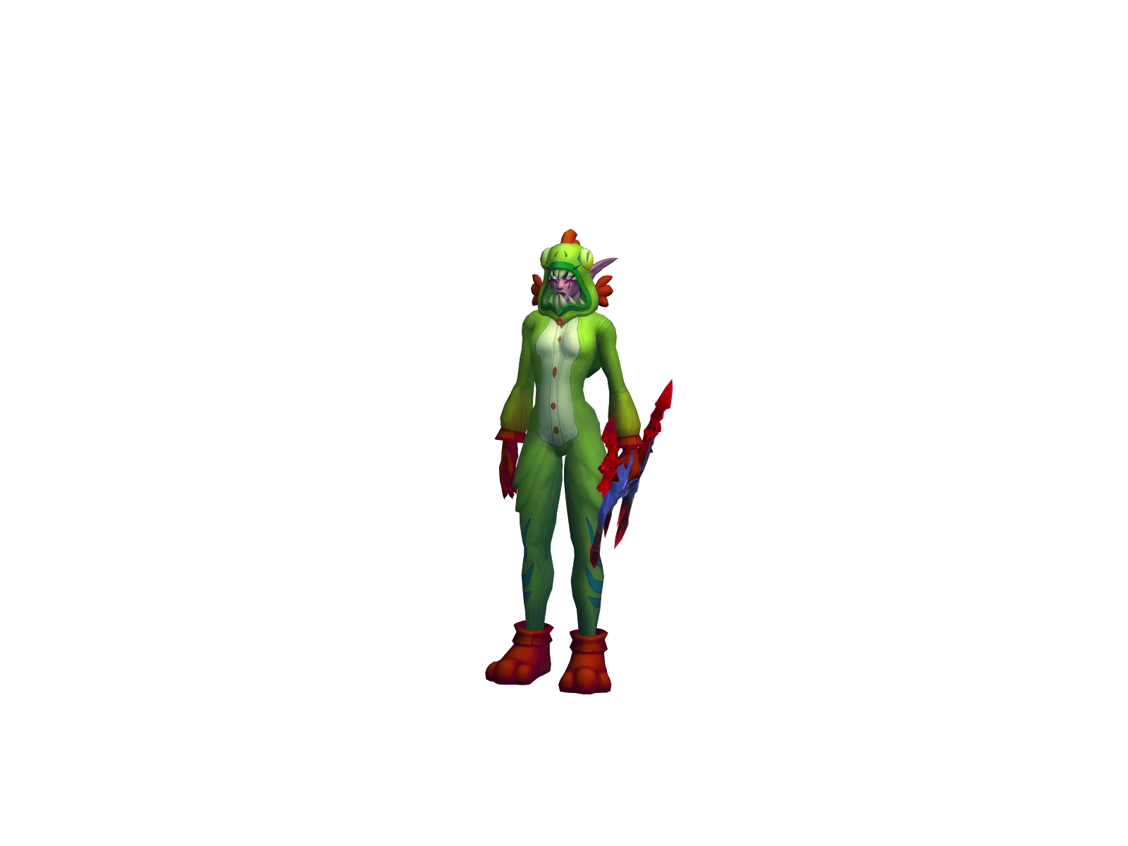Synnhunter 3D character render
