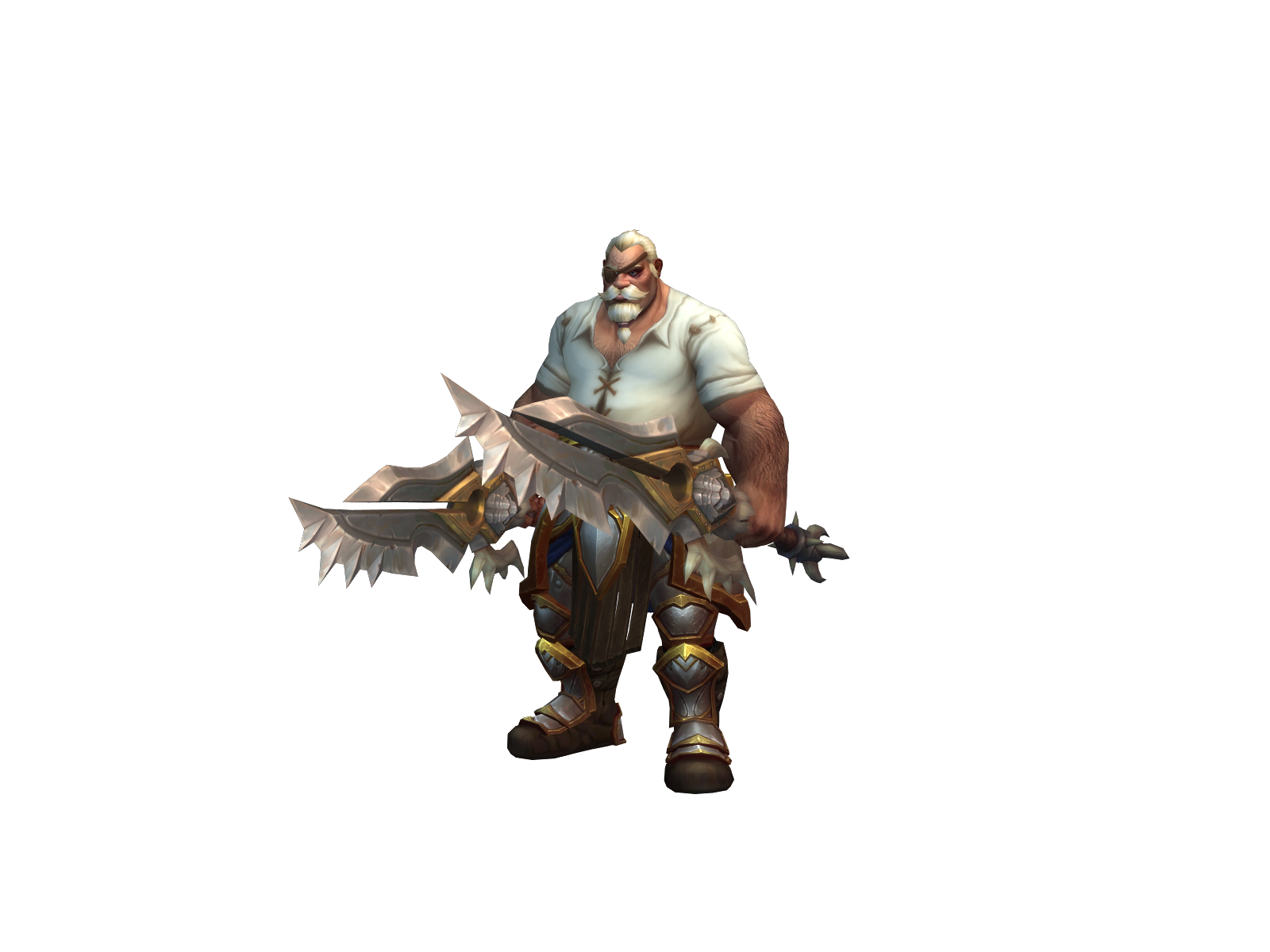 Meiwar 3D character render