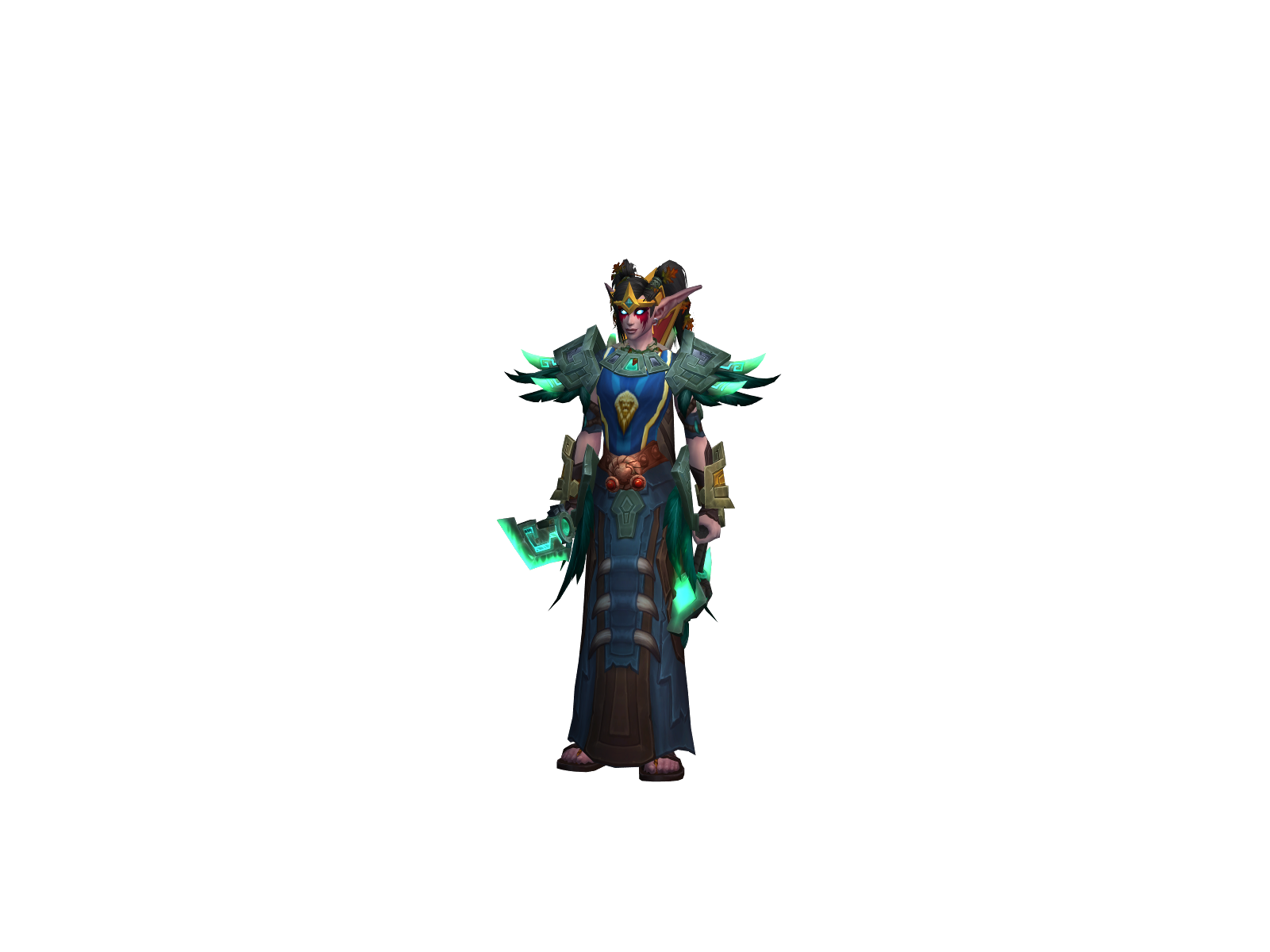 Ilysandre 3D character render