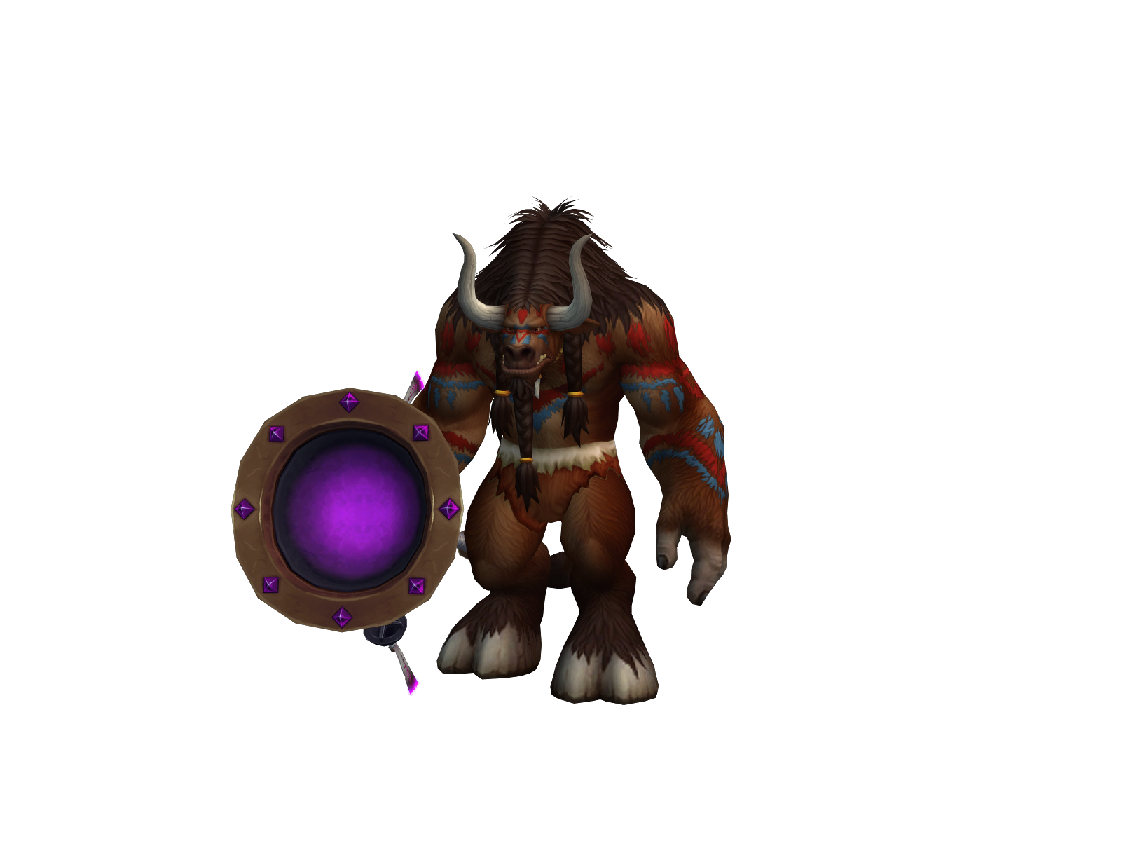 Thysiasmenos 3D character render