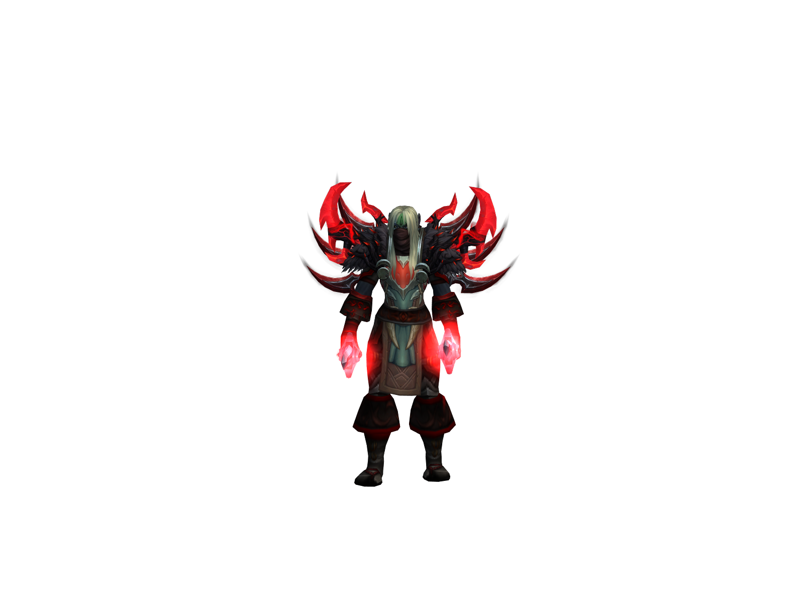 Gamorra 3D character render