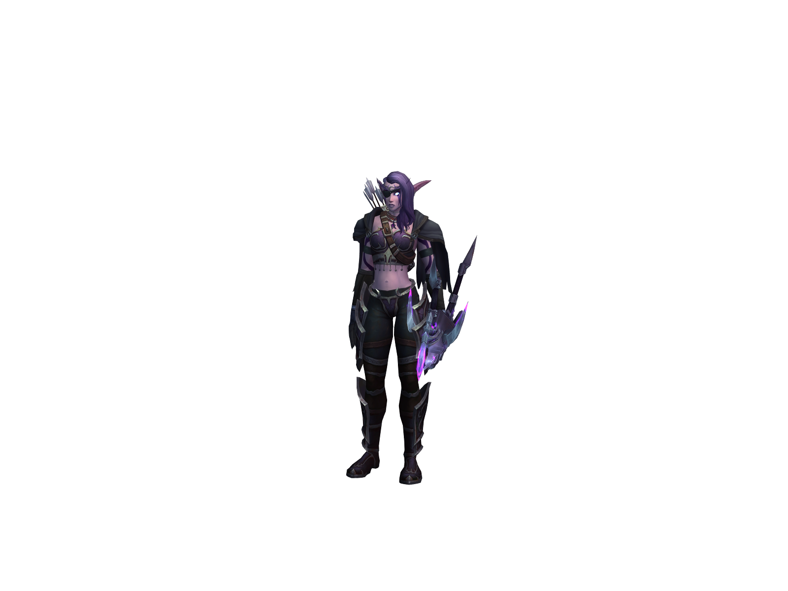 Fiolar 3D character render