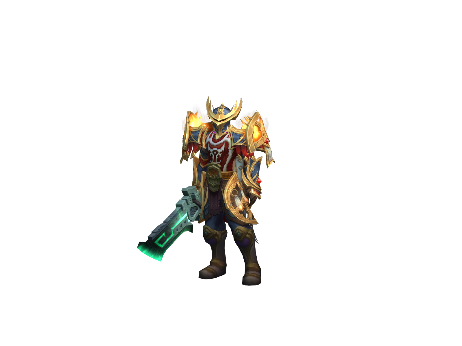 Alarictun 3D character render